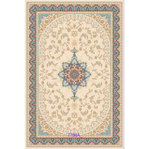 7756 CREAM BLUE